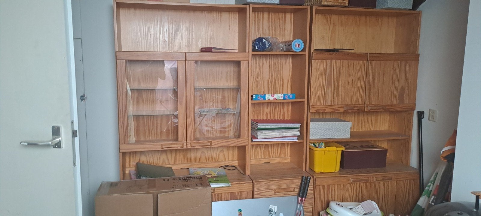 Grenen buffekast, 200 cm of meer, 150 tot 200 cm, Ophalen of Verzenden, Zo goed als nieuw