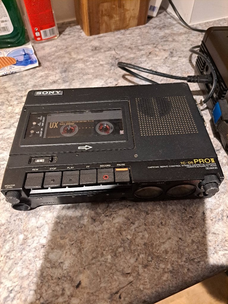 Sony en superscope portable recorders, Ophalen of Verzenden, Enkel, Overige merken, Tape counter