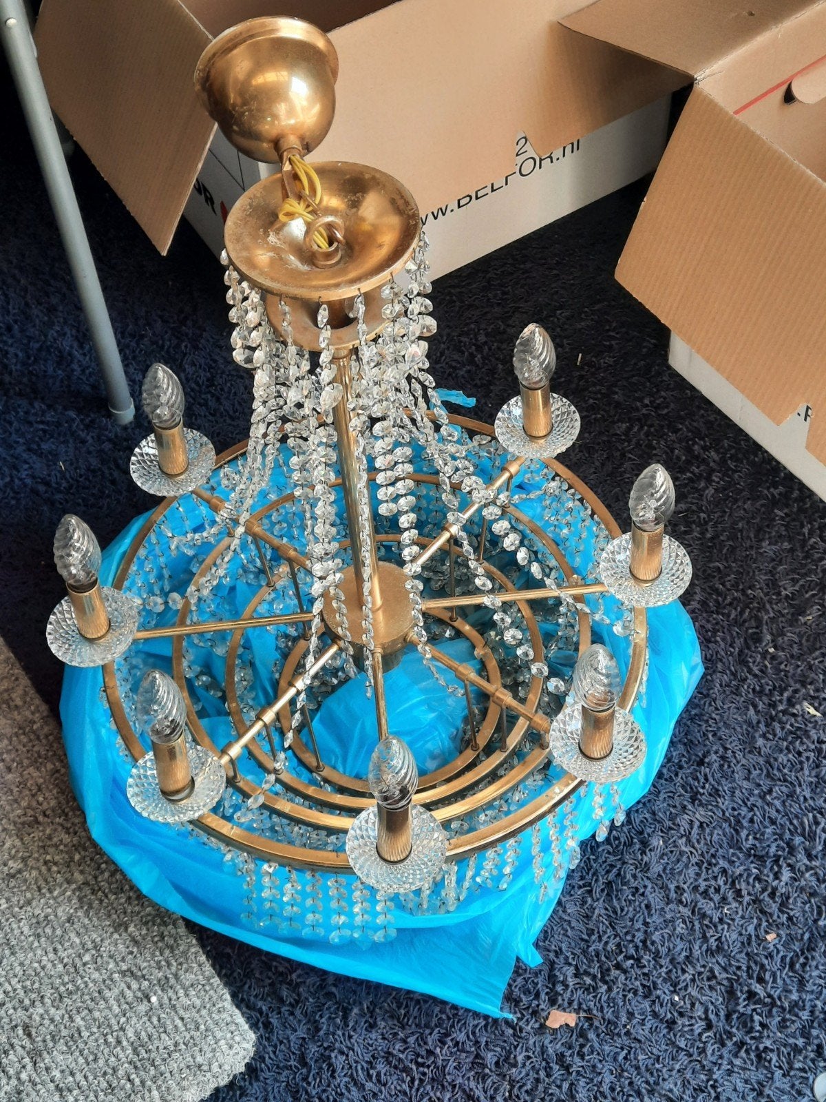 Mooie kroonluchter, Huis en Inrichting, Lampen | Kroonluchters, Ophalen of Verzenden