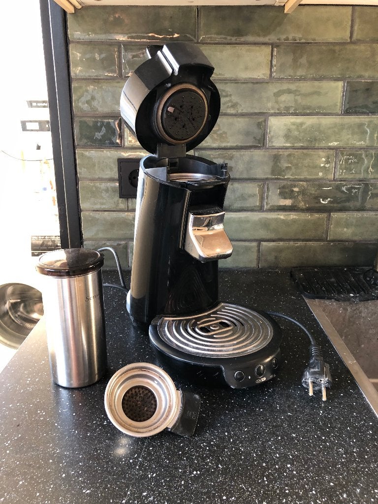 Senseo apparaat, Witgoed en Apparatuur, Koffiezetapparaten, Ophalen, Koffiepads en cups, Gebruikt, Koffiemachine