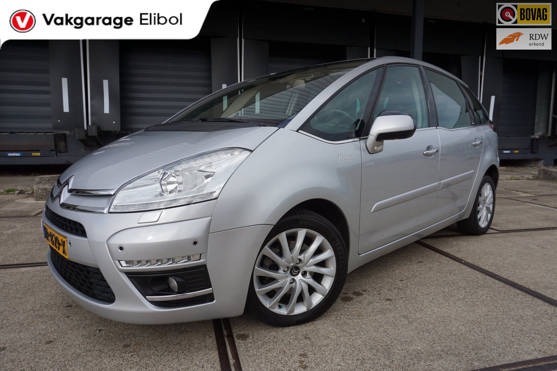 Citroen C4 Picasso 2.0 HDi Exclusive EGS, Auto's, Euro 5, 15 km/l, Gebruikt, Zwart