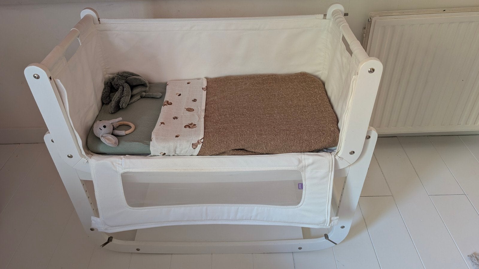 Snüzpod 4 Co-sleeper/Wieg - Ideaal bij reflux, Ophalen, Gebruikt, Minder dan 140 cm, Matras