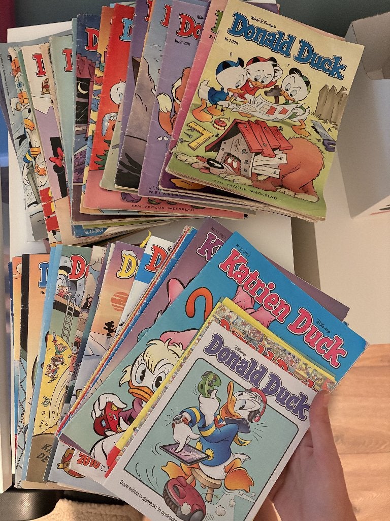 Donald Duck diversen 90stuks, Boeken, Meerdere stripboeken, Ophalen, Zo goed als nieuw, Donald Duck