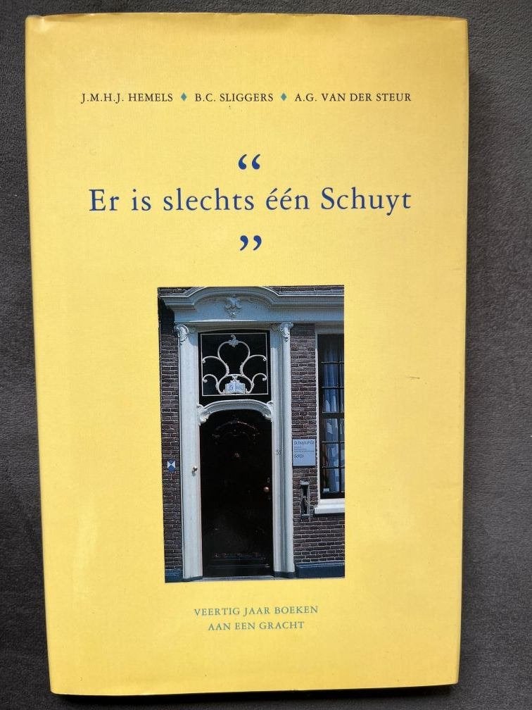 Er is slechts een Schuyt, 40 jaar boeken, Boeken, Biografieën, Ophalen of Verzenden, Zo goed als nieuw