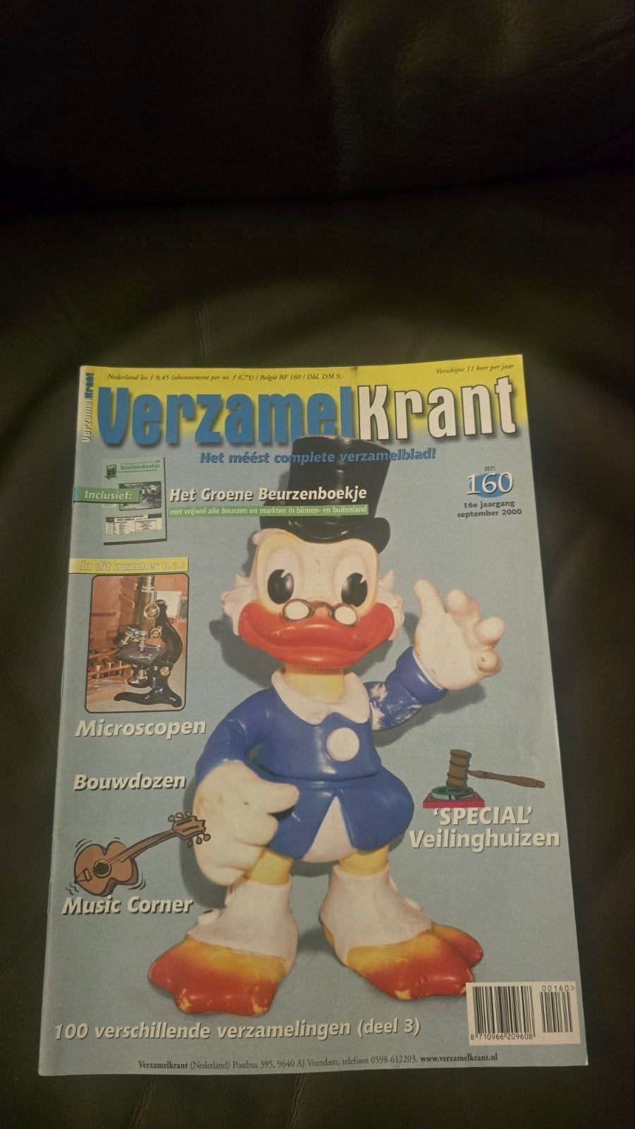 Verzamelkrant Nr. 160 - September 2000, Ophalen of Verzenden, Gebruikt