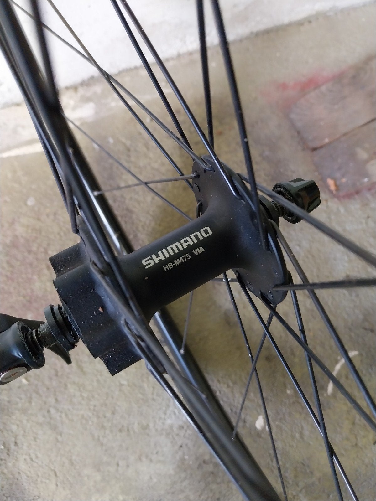 Velox M475 Voorwiel 28" Gravel 19 Shimano Disc 100mm QR, Velox, Gravelbike, Nieuw, Aluminium