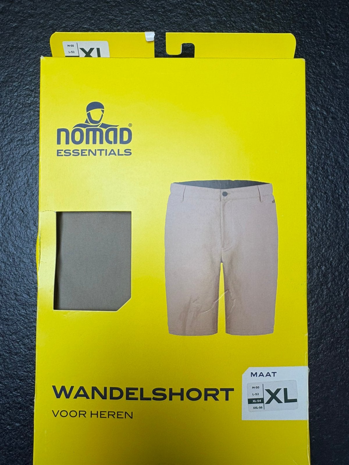 Nomad wandelshort / korte wandelbroek (heren, XL), Ophalen of Verzenden, Nieuw, Kleding