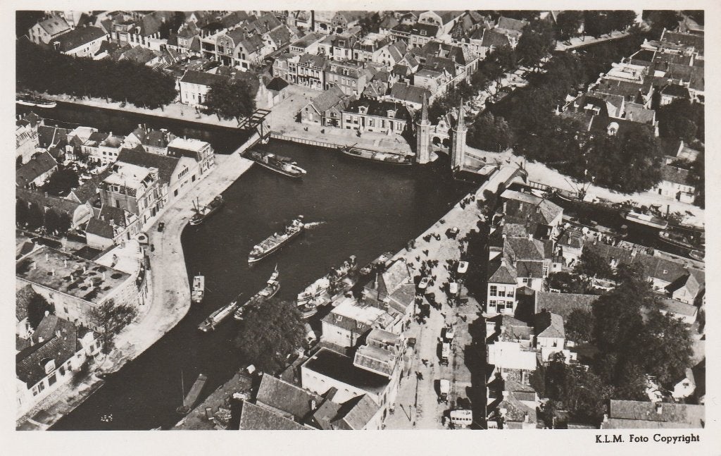 Sneek, Ophalen of Verzenden, 1940 tot 1960, Ongelopen, Friesland