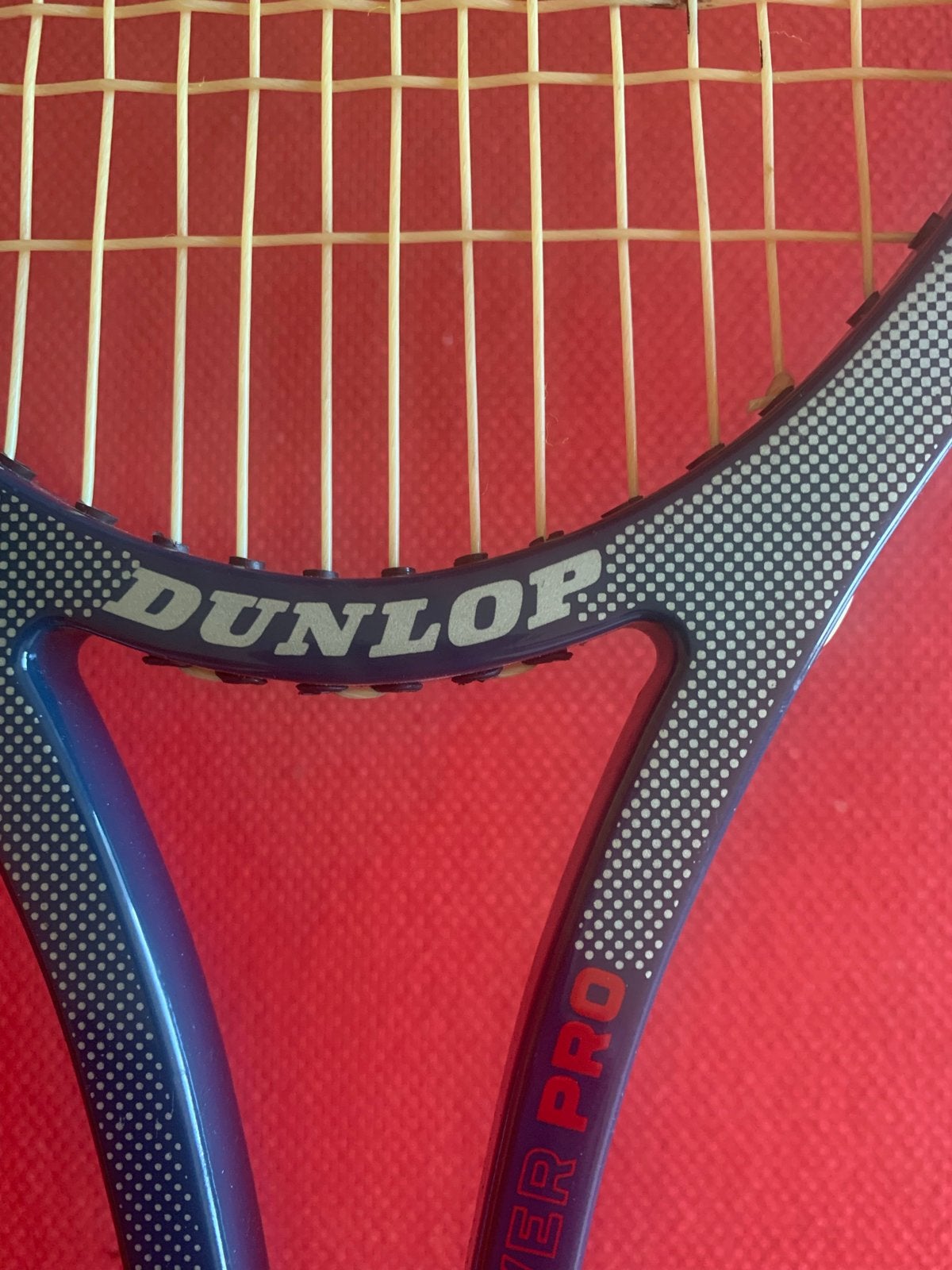 Mooi en goed Dunlop tennisracket - Power Pro, Sport en Fitness, Tennis, Ophalen of Verzenden, Gebruikt, Racket, Dunlop