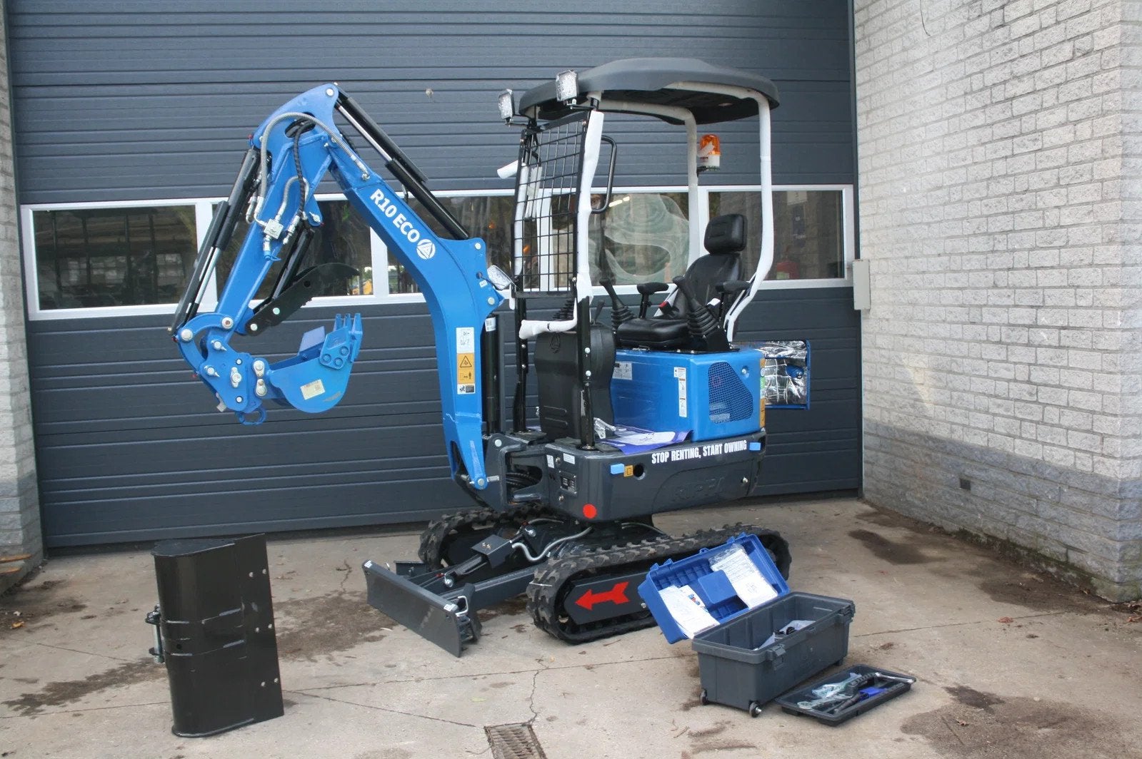 Rippa Kubota Eco minigraver R10 (bj 2026), Graafmachine