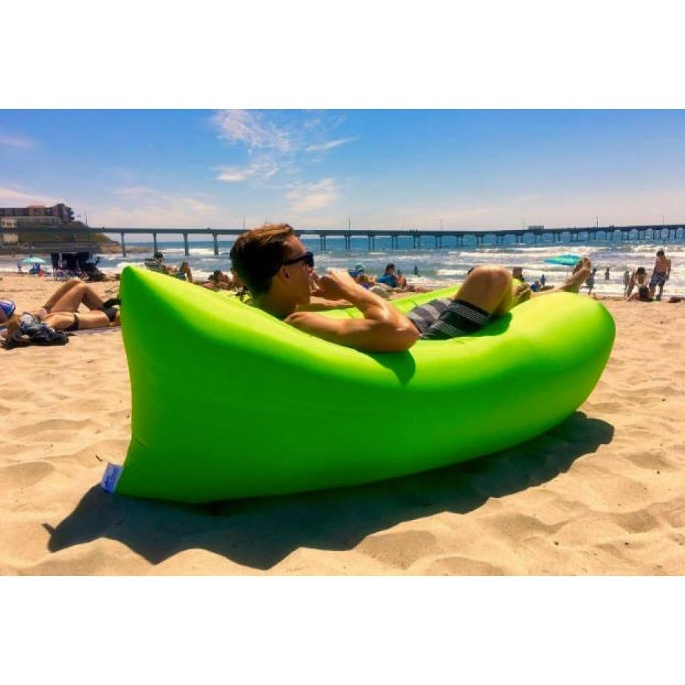 Air loungers verschillende kleuren Luchtlounge zak (nieuw), Verzenden, Nieuw, 1-persoons
