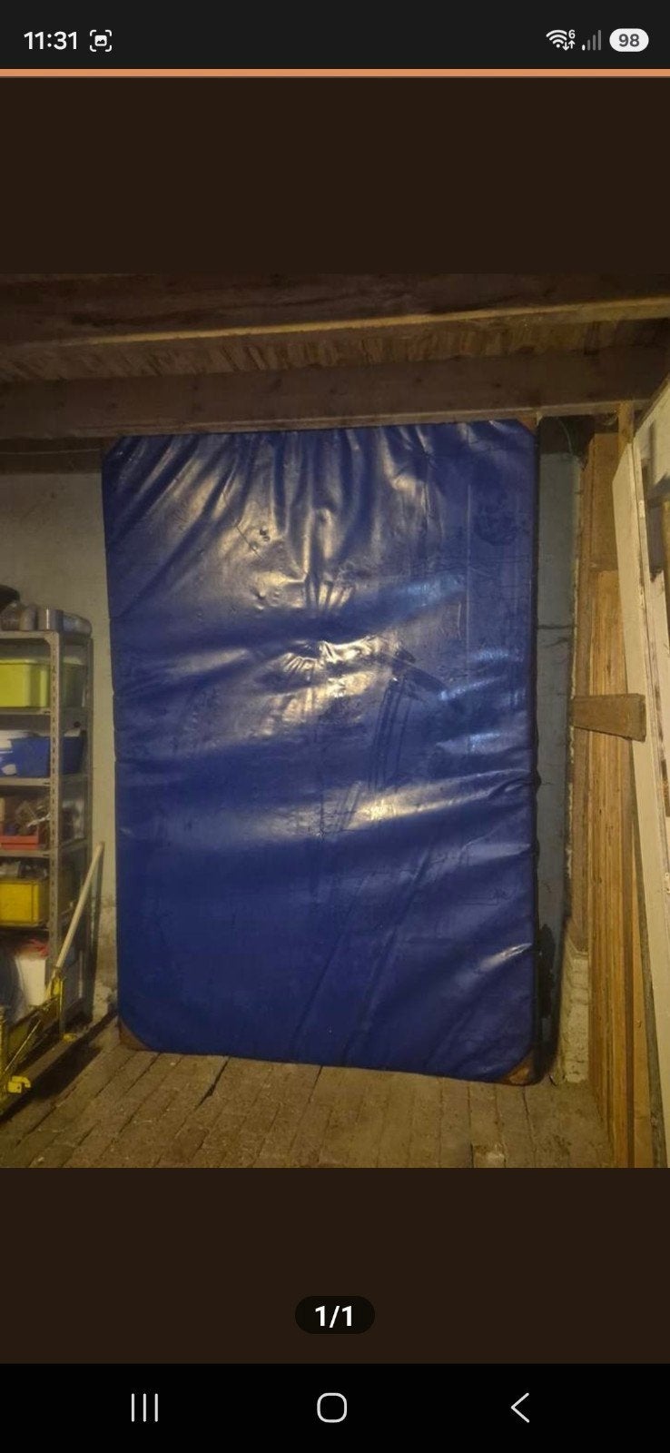 Nette valmal, gymmat, turnmat 200x300x30 cm, Sport en Fitness, Turnen, Maat 36 t/m 42, Ophalen of Verzenden, Materiaal