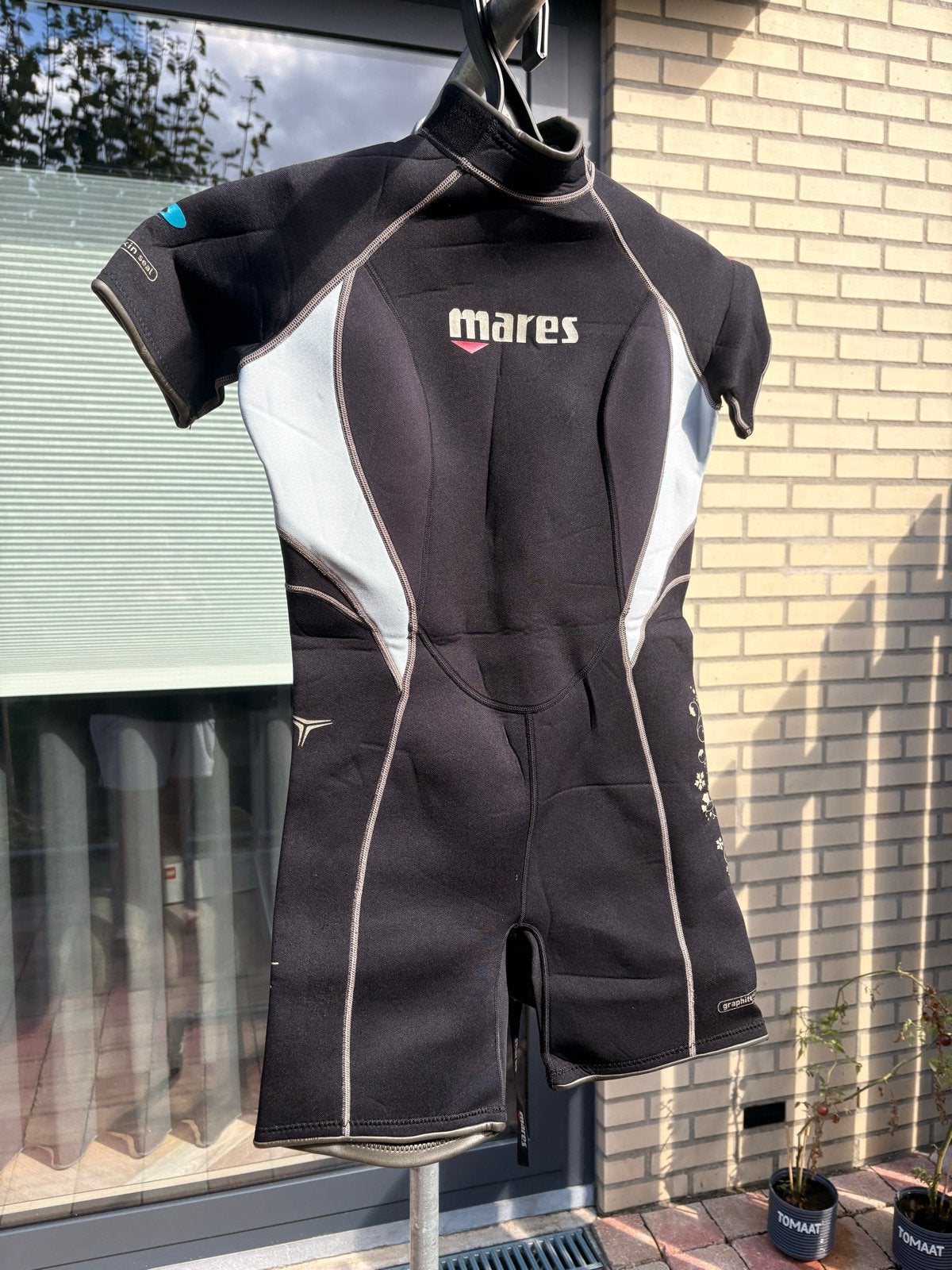 Mares dames wetsuit 2.5 mm - Gebruikt, prima staat, Watersport en Boten, Watersportkleding, Ophalen of Verzenden, Gebruikt, Dame