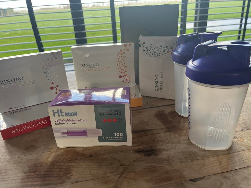 Zinzino Bloedtest Pakket: Vitamine D, HbA1c & Meer, Sport en Fitness, Gezondheidsproducten en Wellness, Ophalen of Verzenden, Nieuw