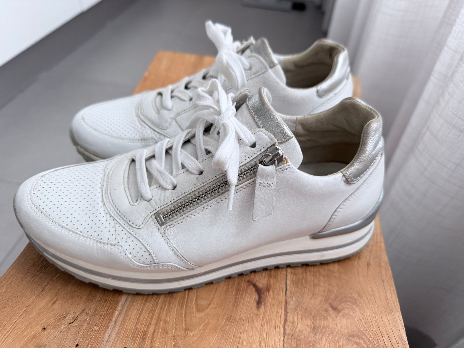 Gabor sneaker wit 39, Ophalen of Verzenden, Gedragen, Sneakers of Gympen