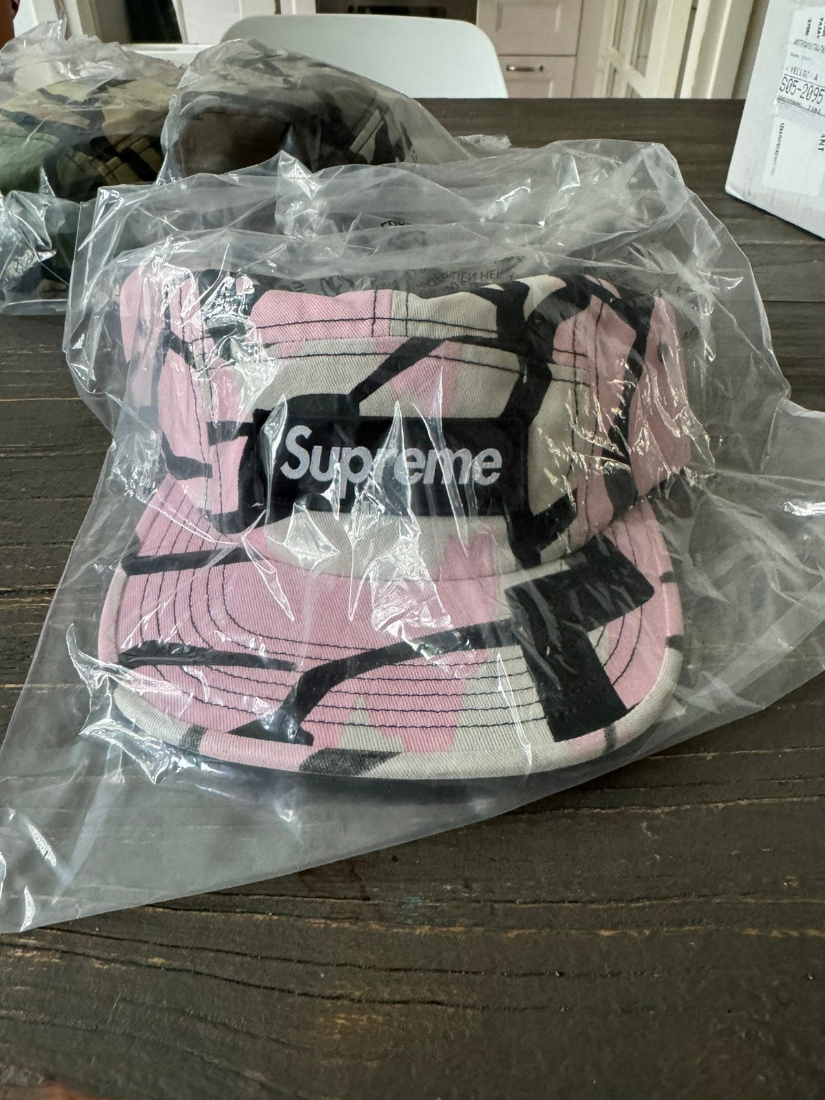Supreme camp cap 5 panel, Kleding | Heren, Ophalen of Verzenden, Nieuw, One size fits all, Pet