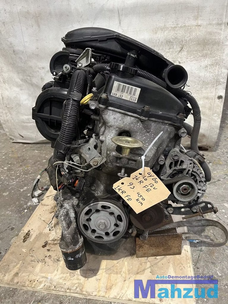 TOYOTA AYCO C1 107 1.0 1KRFE Motorblok motor 94,000 KM, Info@toyota.co.jp, Gebruikt, Toyota Motor Corporation, Toyota