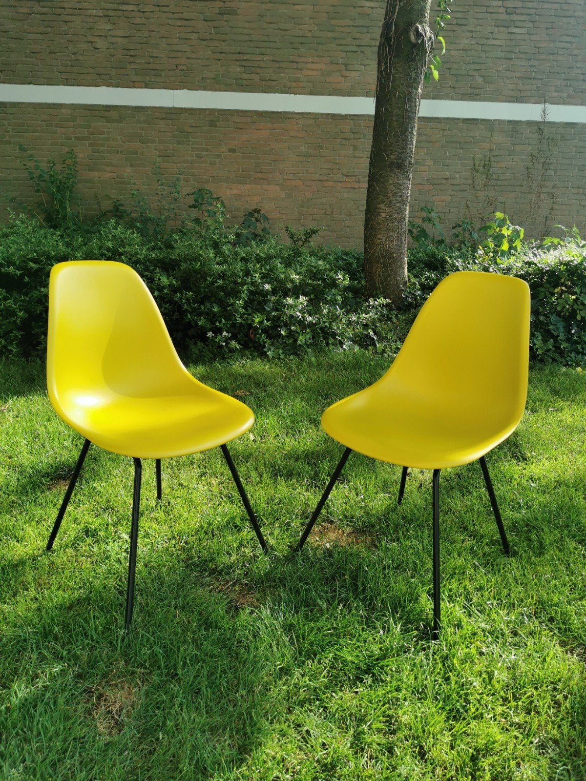 Set van 2 originele Vitra Eames DSX stoelen, Ophalen