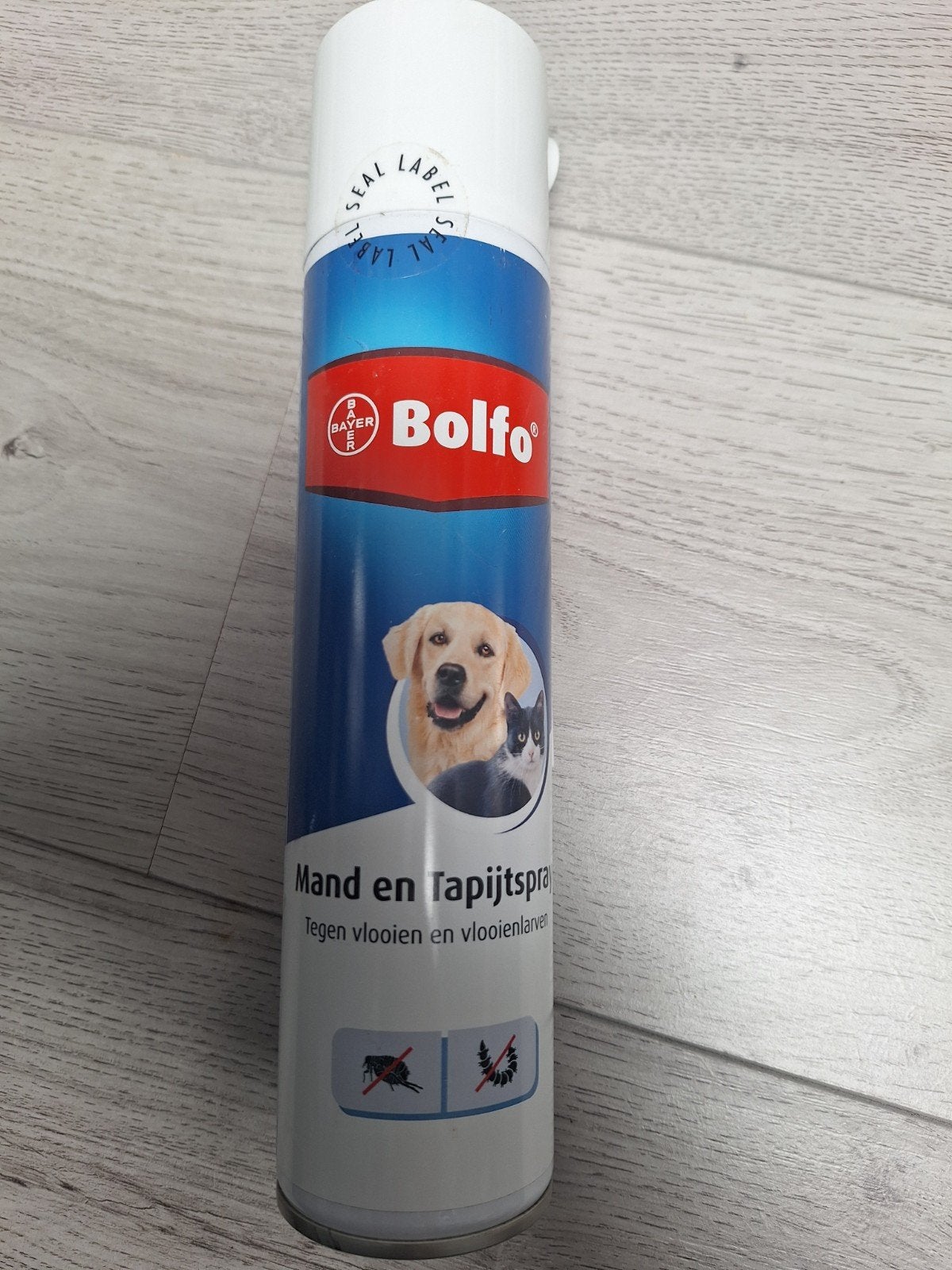 Bolton vlooienspray, Ophalen