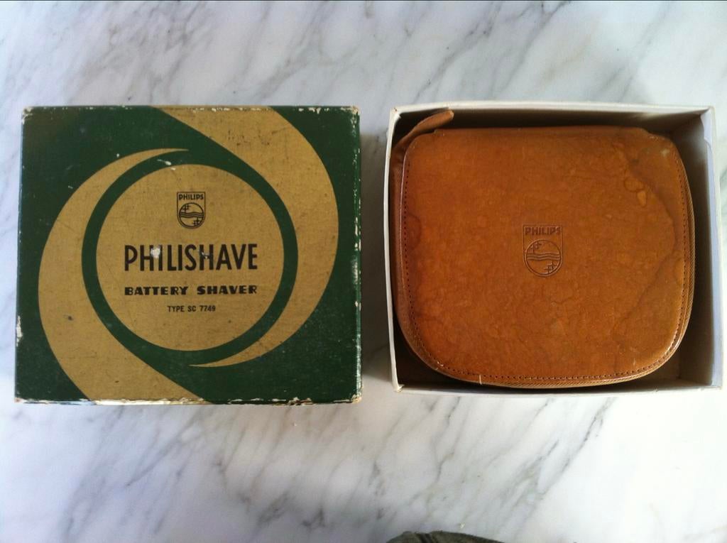 Vintage Philips Philishave Batteryshaver Type SC 7749, Ophalen