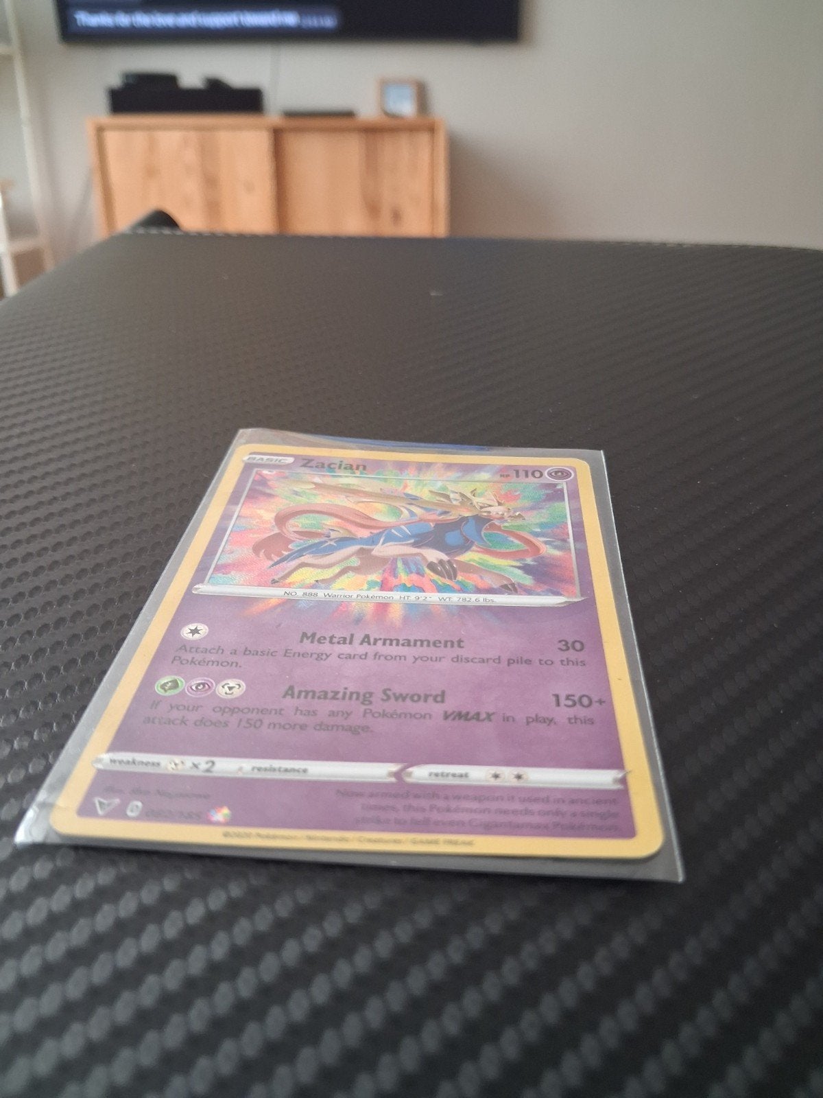 Pokemon kaart Zacian 082/185, Ophalen of Verzenden