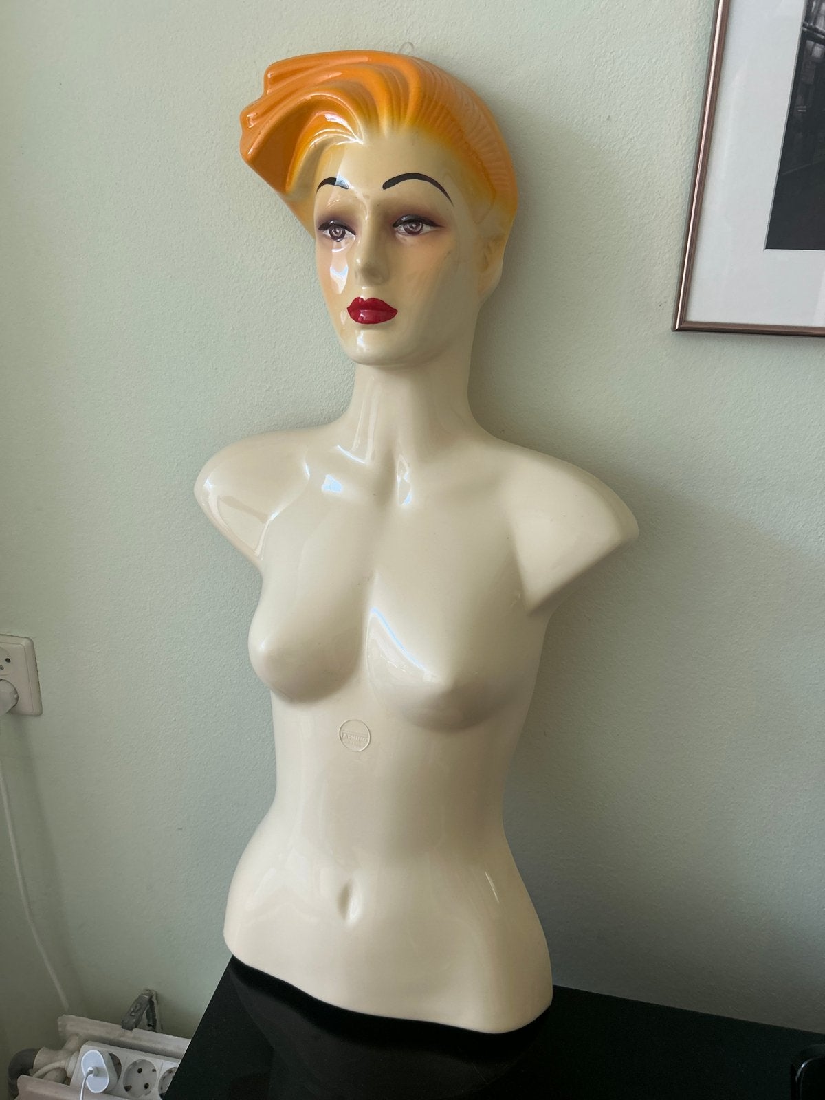 Paspop Art Avant-Garde Wanddecoratie in Zeer Goede Staat, Antiek en Kunst, Kunst | Designobjecten, Ophalen, Wanddecoratie, Meerkleurig