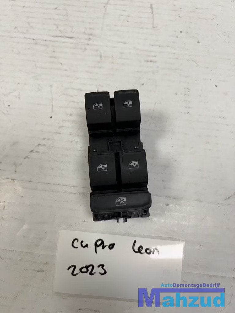 CUPRA LEON links voor raam schakelaar 5G0959857D 2020+, Auto-onderdelen, Dashboard en Schakelaars, Gebruikt, Autovia A-2, Km 585 585
08760  Martorell, ES