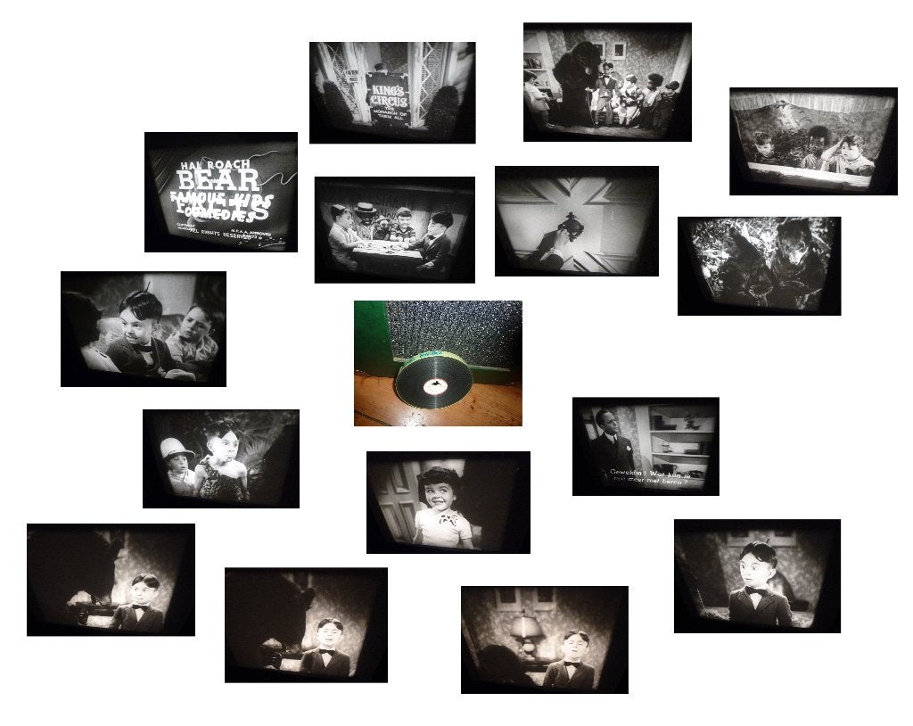 16mm film Rascals - Bear Facts - 1938 - zw/w NL tekst, Ophalen of Verzenden, 16mm film
