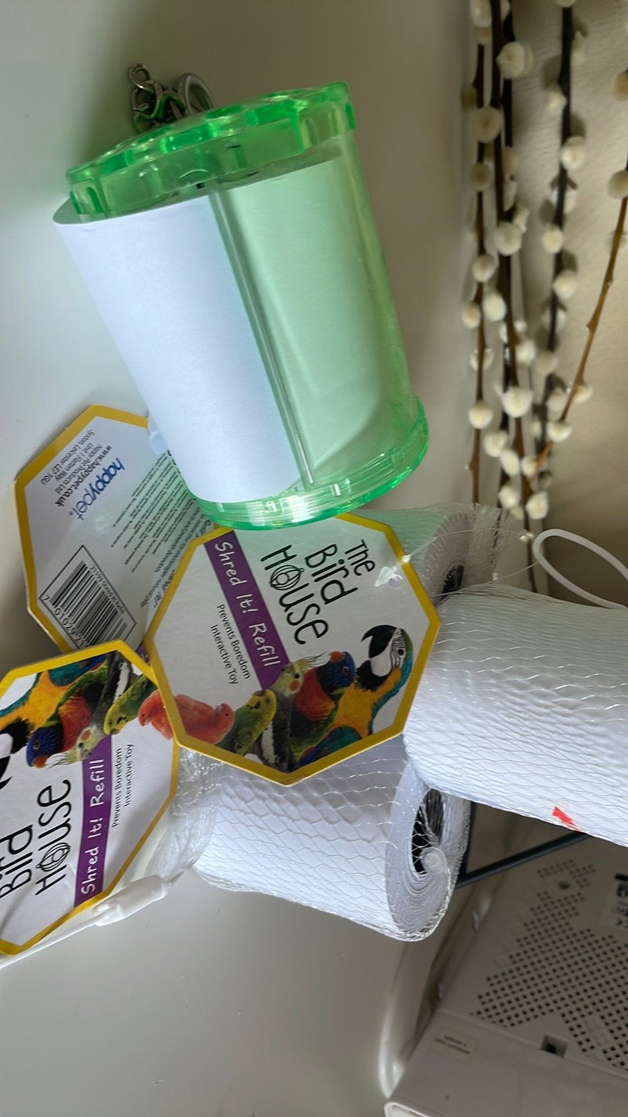 Papierrol - versnipperaar, Dieren en Toebehoren, Ophalen, Zo goed als nieuw, Kooi-accessoires