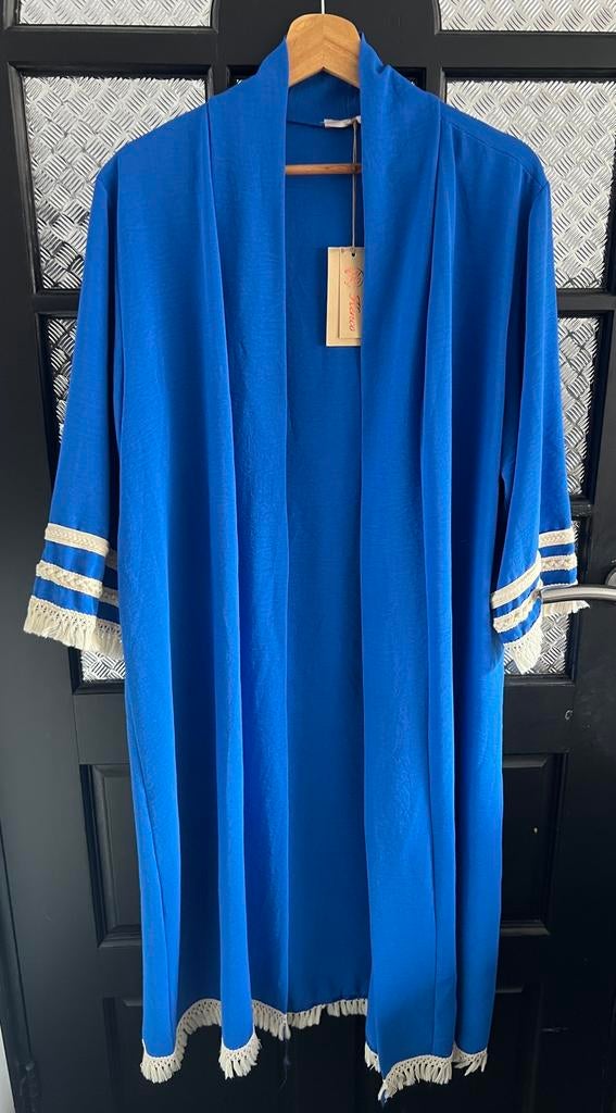 Kobalt blauw vest, Kleding | Dames, Ophalen of Verzenden, Zo goed als nieuw, Blauw, Trui of Vest