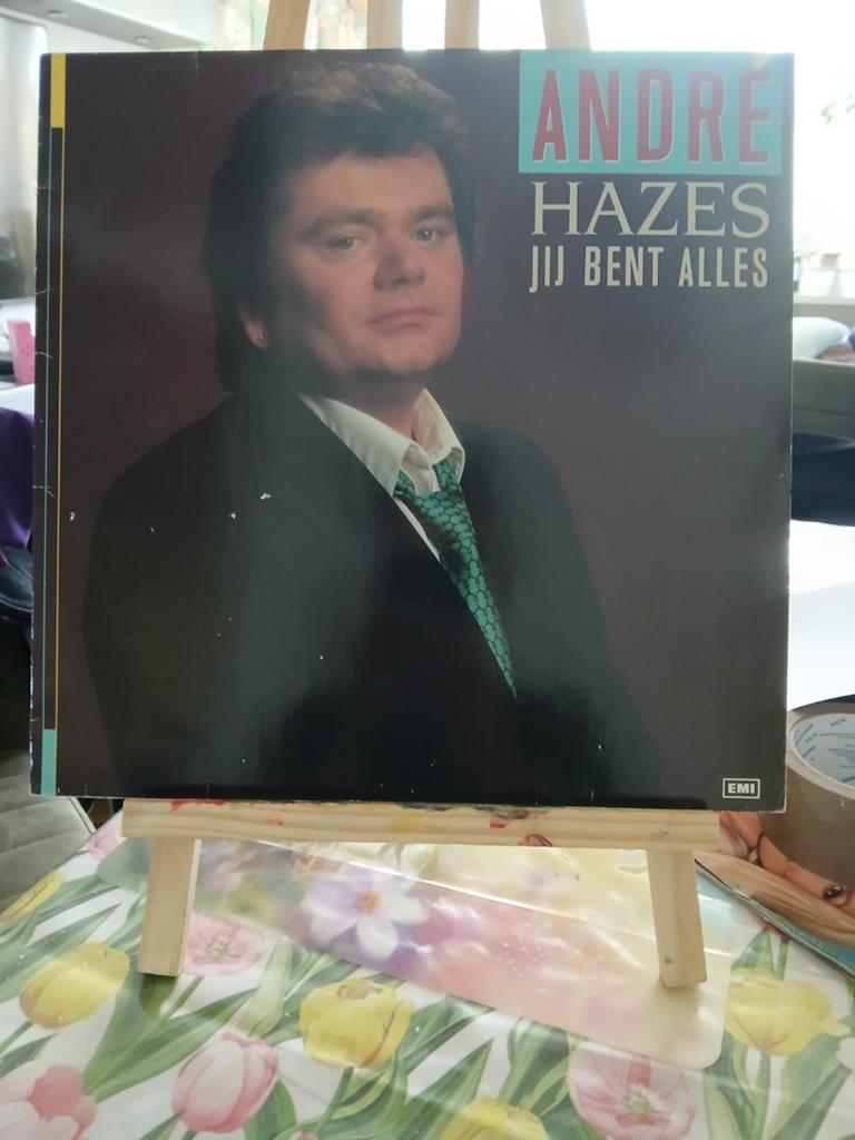André Hazes - Jij Bent Alles LP (1986) vinyl plaat, Gebruikt, 1980 - 1989, Ophalen of Verzenden, Levenslied of Smartlap