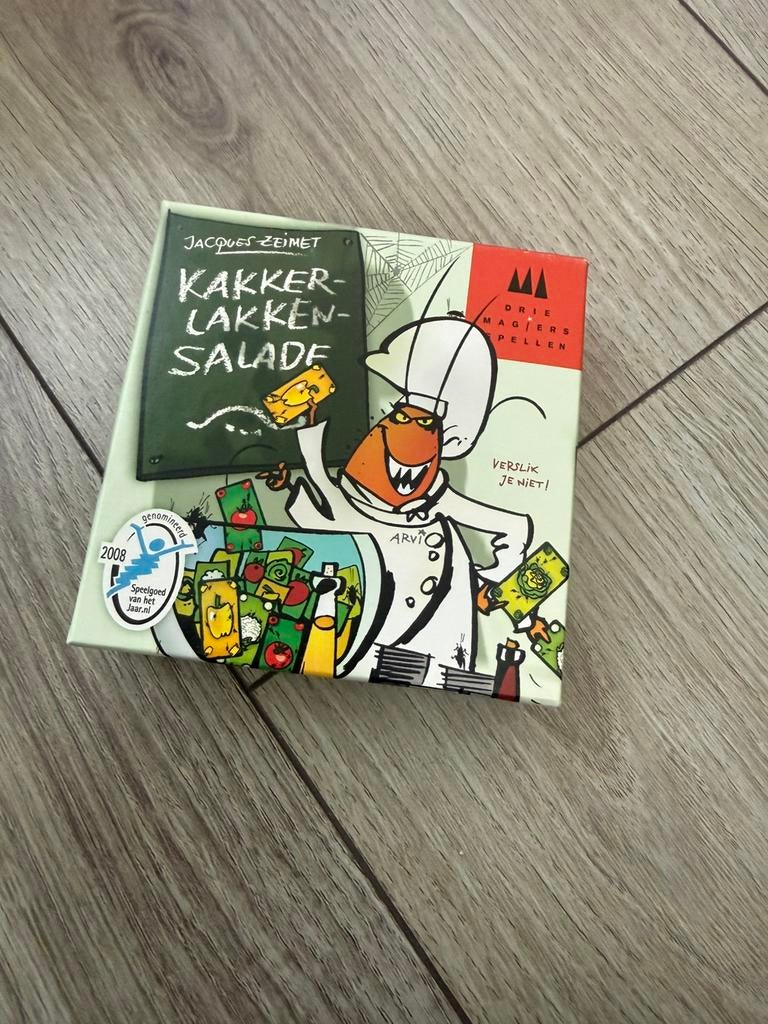 Kakkerlakkensalade - Drie Magiers Spellen 999games, Hobby en Vrije tijd, Gezelschapsspellen | Kaartspellen, Vijf spelers of meer