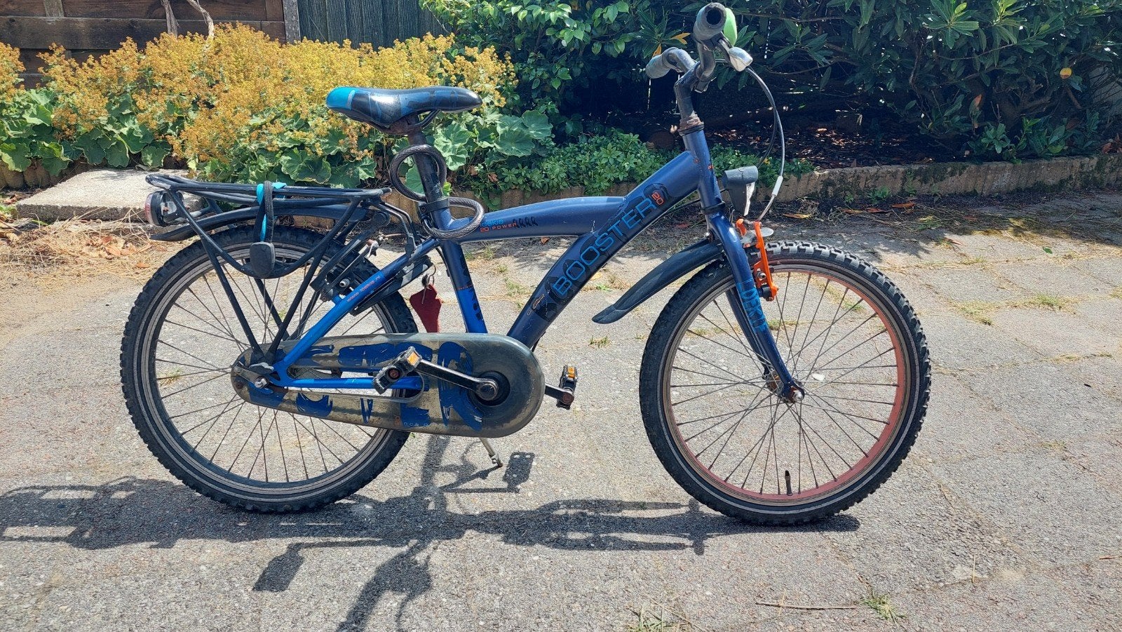 Stoere kinderfiets, gebruikt maar fietst prima, Fietsen en Brommers, Ophalen, Gebruikt, 20 inch of meer