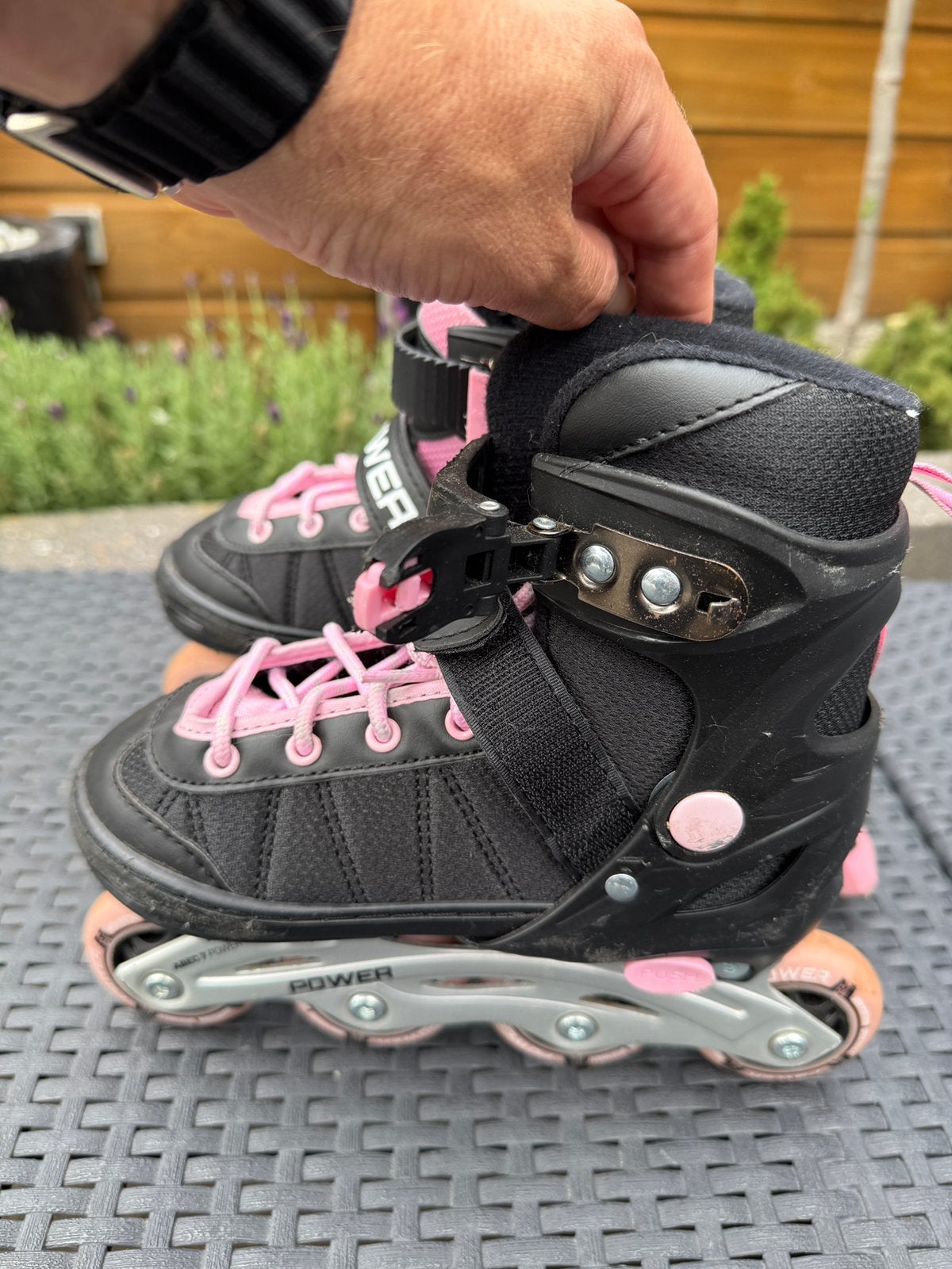 Inline skates kinderen maat 30 t/m 33 meegroei., Ophalen, Zo goed als nieuw, Kinderen
