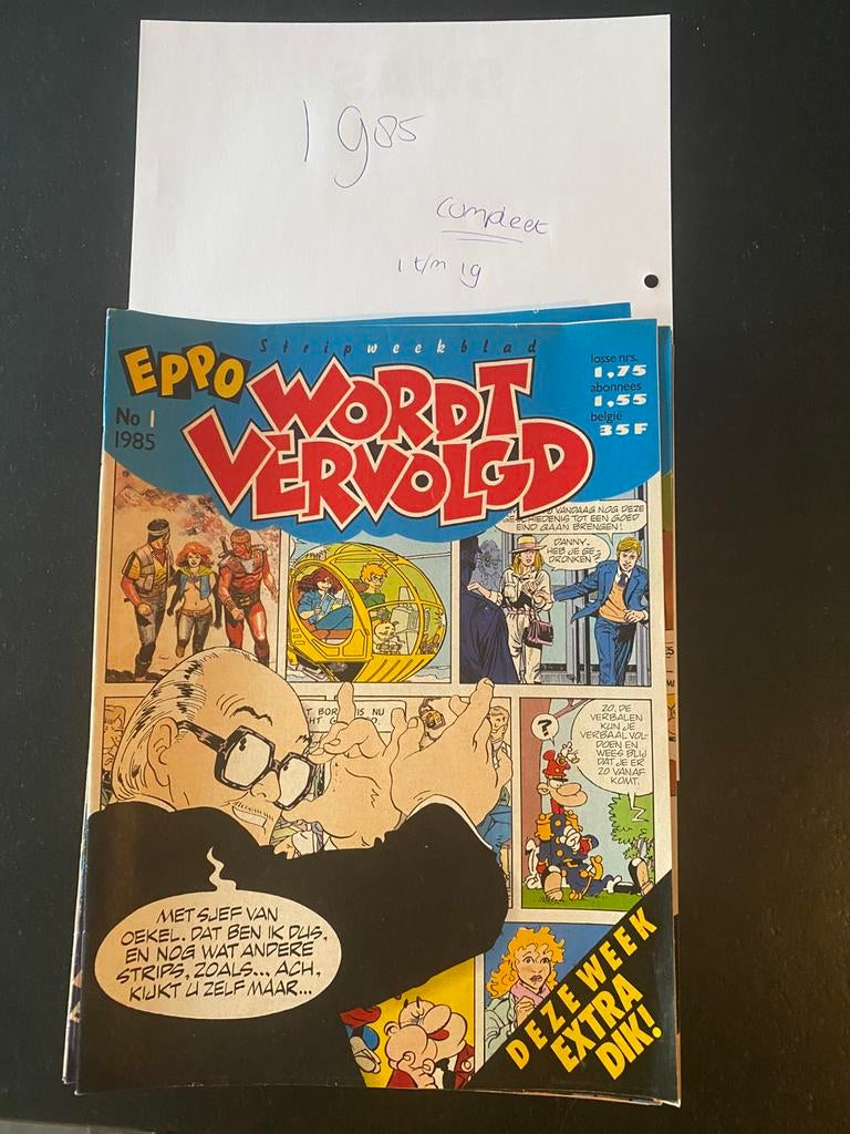Compleet jaargang Eppo 1985, Complete serie of reeks, Ophalen, Gelezen, Europa