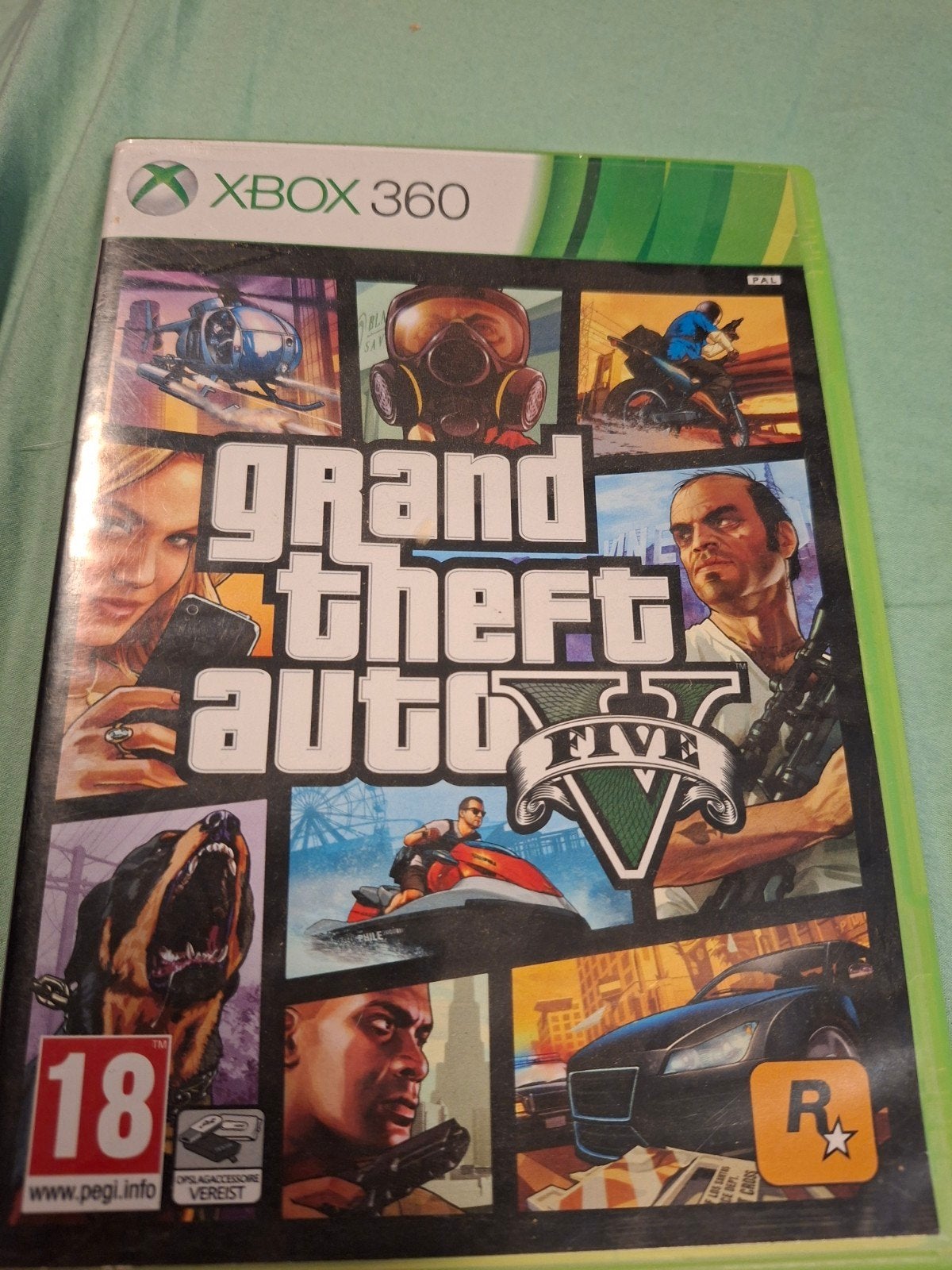 Grand Theft Auto V (GTA 5) Xbox 360, Spelcomputers en Games, Games | Xbox 360, Avontuur en Actie, Online, Gebruikt, Vanaf 18 jaar