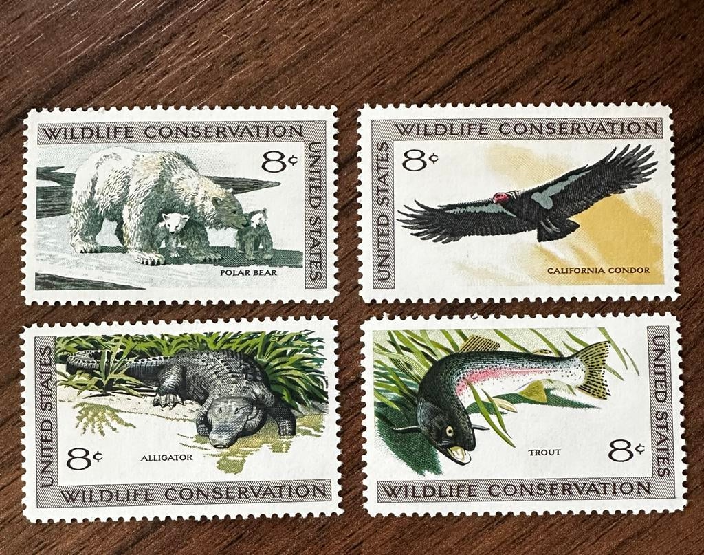 USA 1971 Wildlife Conservation dieren vogels - ongebruikt, Ophalen of Verzenden, Noord-Amerika