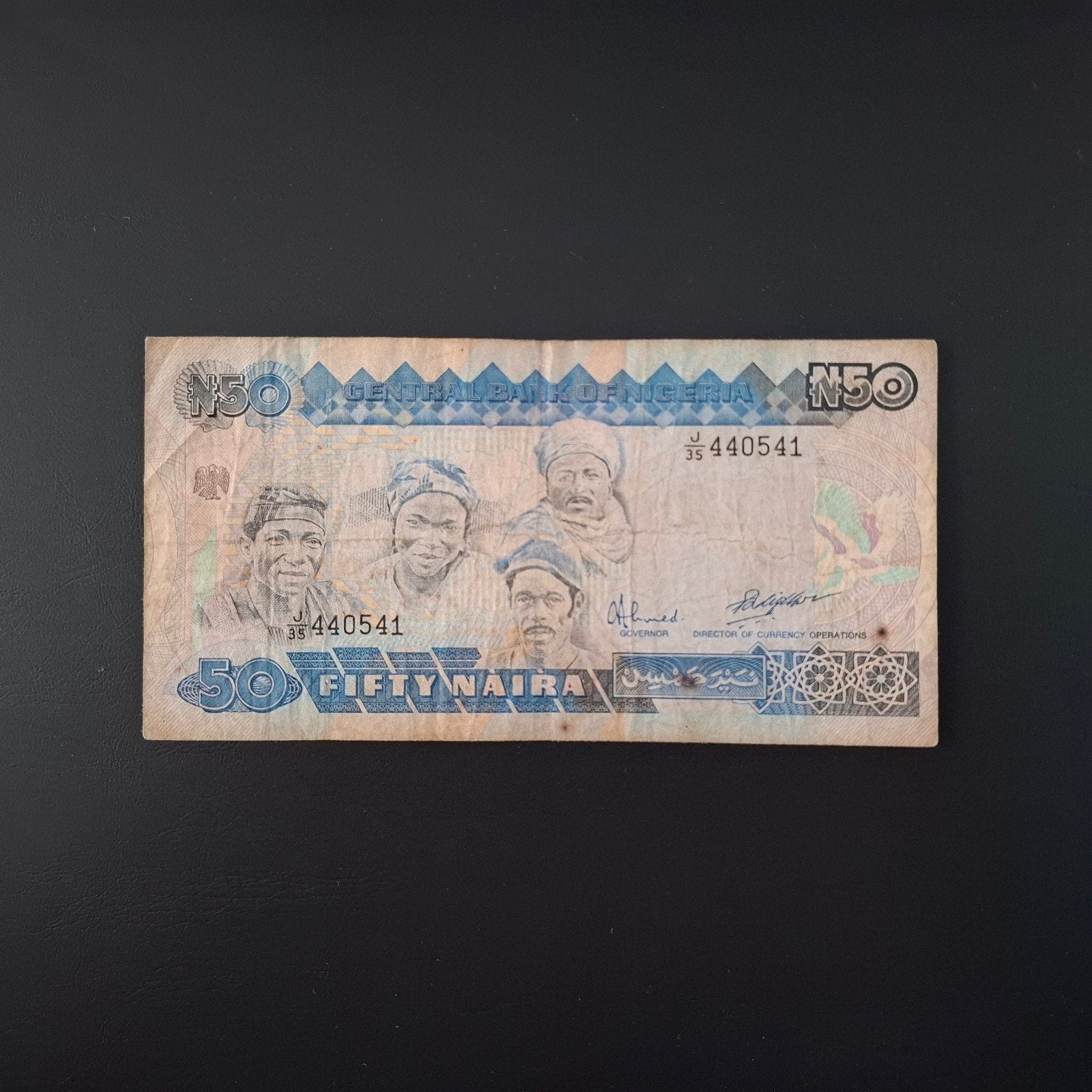 50 naira Nigeria #031, Ophalen of Verzenden, Nigeria, Los biljet