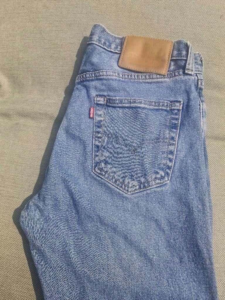 Levi denim broek, Ophalen, Zo goed als nieuw, Blauw, Overige jeansmaten