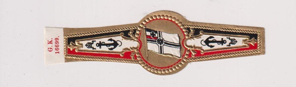 sigarenbanden - EEN VLAG, Ophalen of Verzenden, Zo goed als nieuw, Sigarenbandjes
