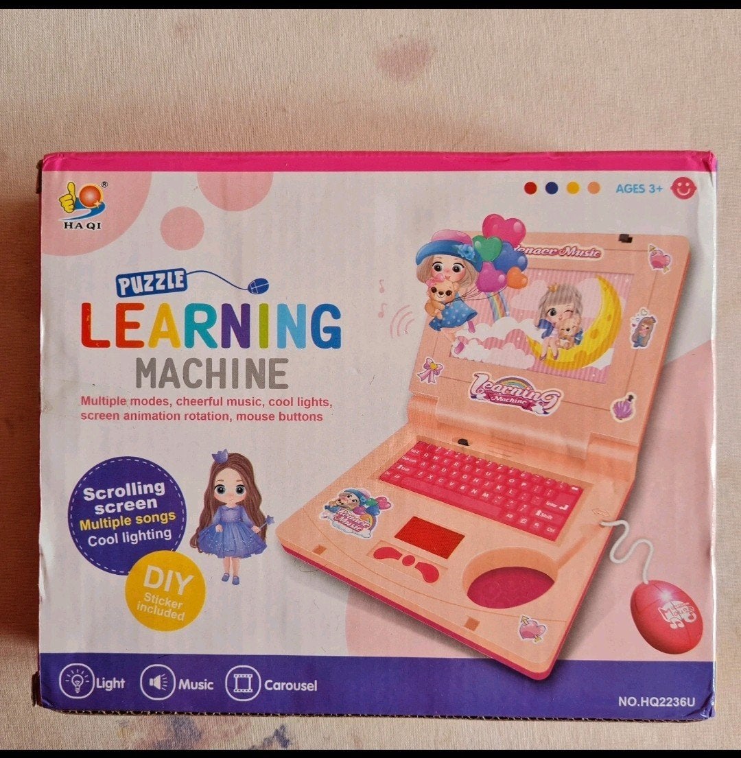 Nieywe roze educatieve kinderlaptop net geluid, Ophalen of Verzenden, Nieuw, Taal en Lezen, Met geluid