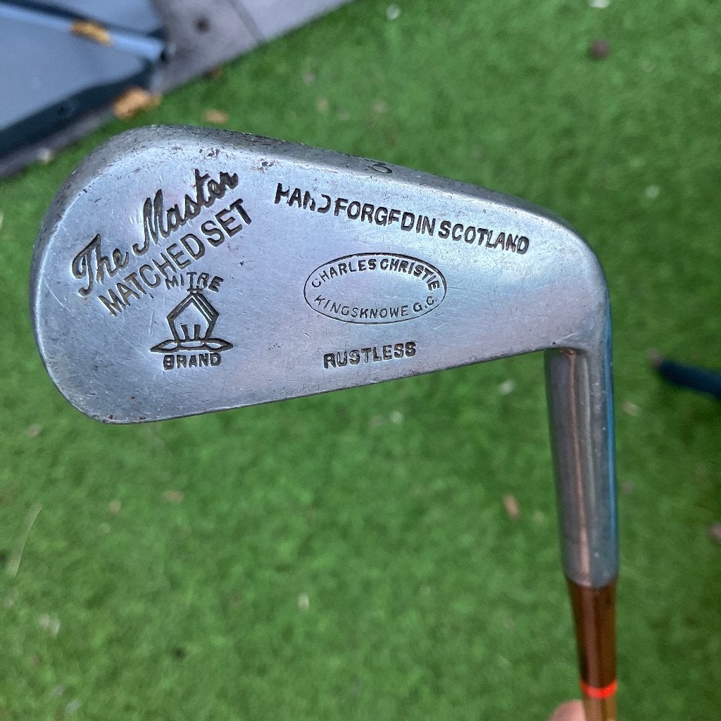 Mitre brand master match set hickory golfclub ijzer 3 RH, Overige merken, Gebruikt, -, -
