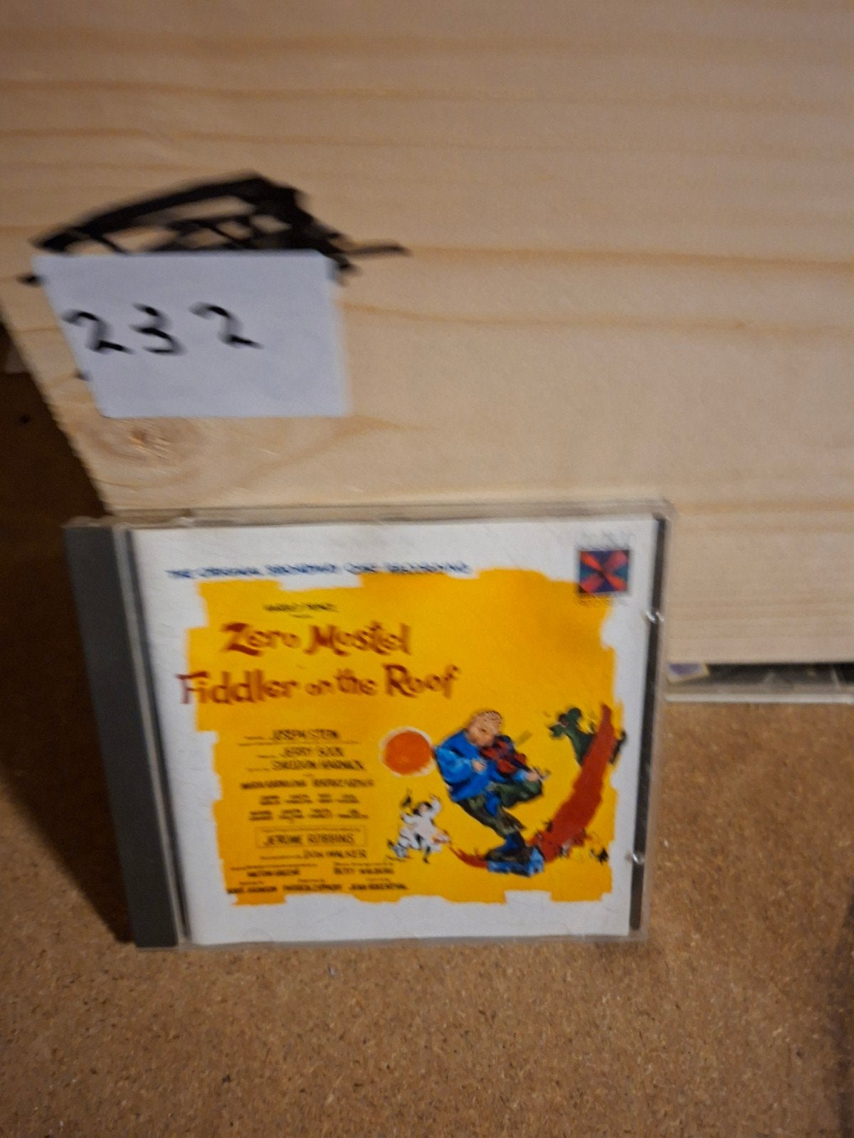 Zero Mostel - Fiddler on the Roof CD (Originele Cast), Soundtrack, Ophalen of Verzenden, Gebruikt, Soundtrack
