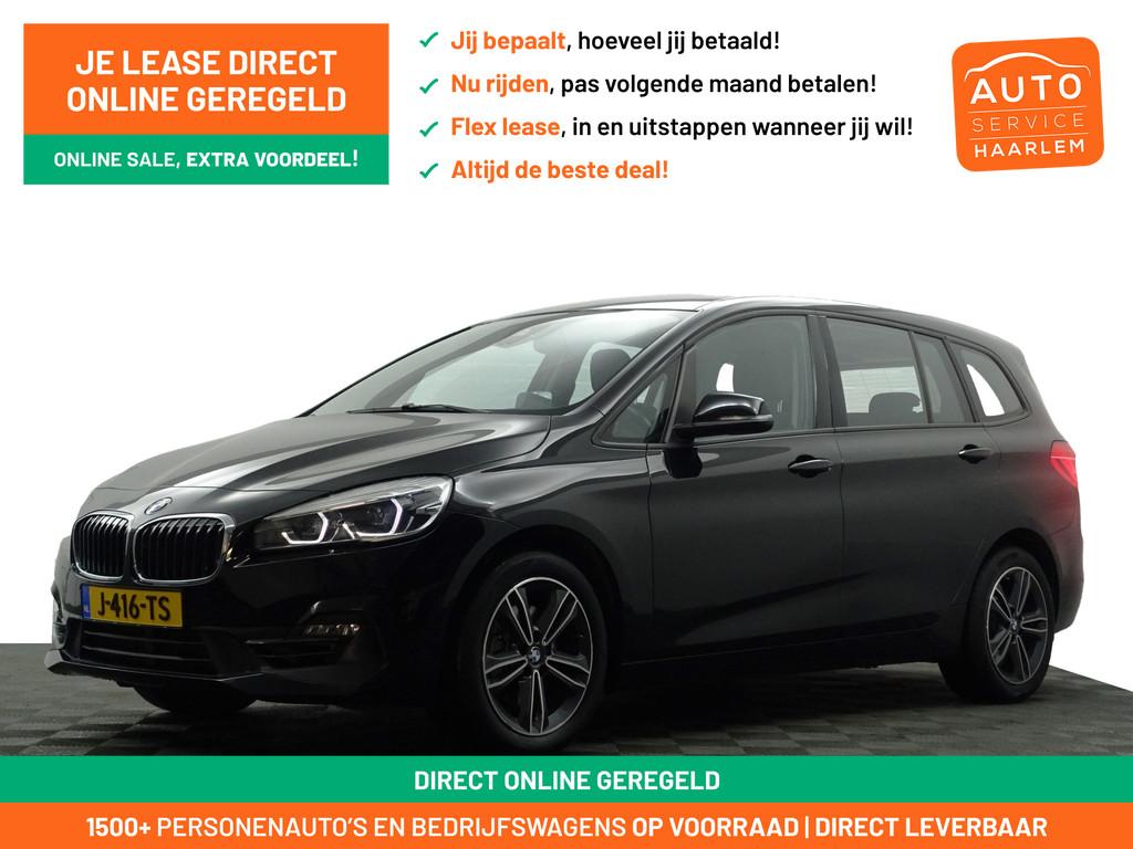 BMW 2 Serie Gran Tourer 218i Executive Edition Aut- 7 Pers D, Gebruikt, Lichtsensor, 7 stoelen, Zwart