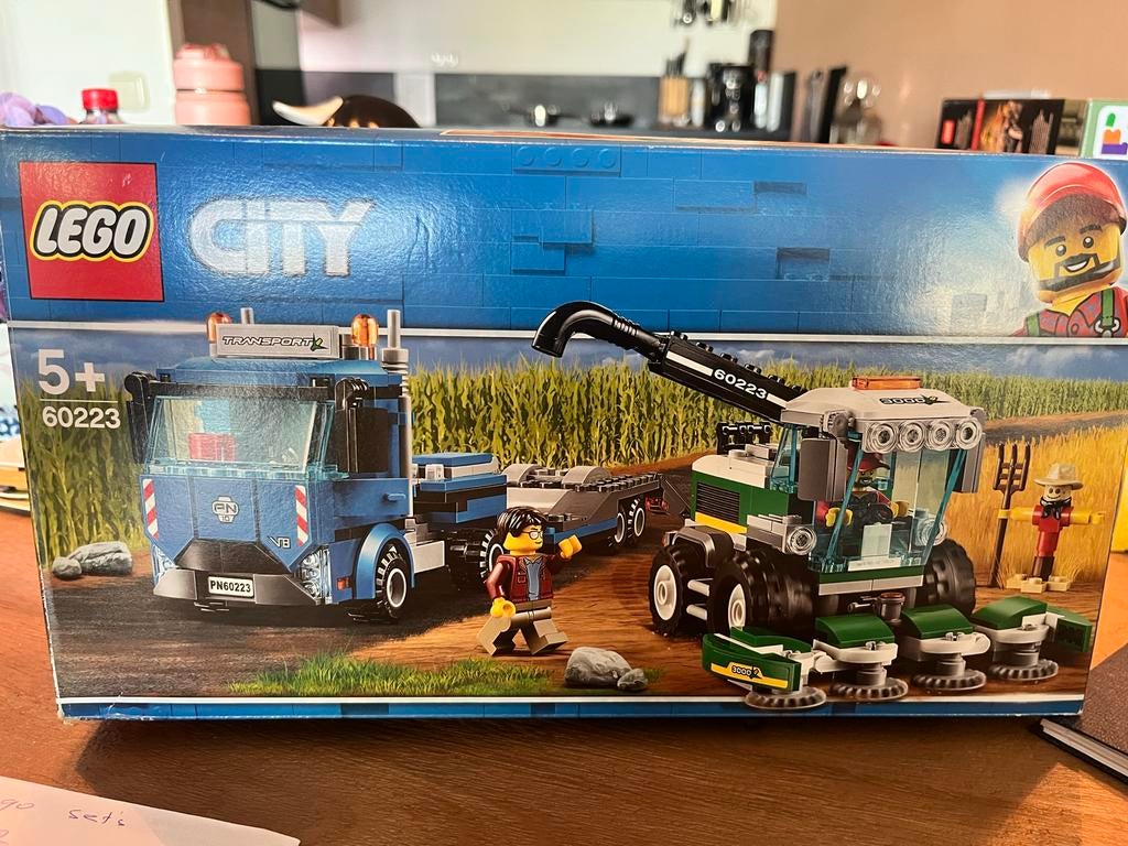 Lego City Maisharvester Transport 60223, Ophalen of Verzenden, Zo goed als nieuw