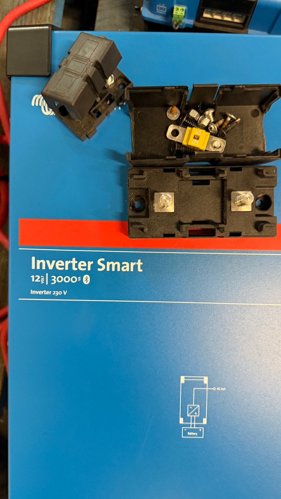 Omvormer van 12 volt naar 220 v, Ophalen of Verzenden, Gebruikt