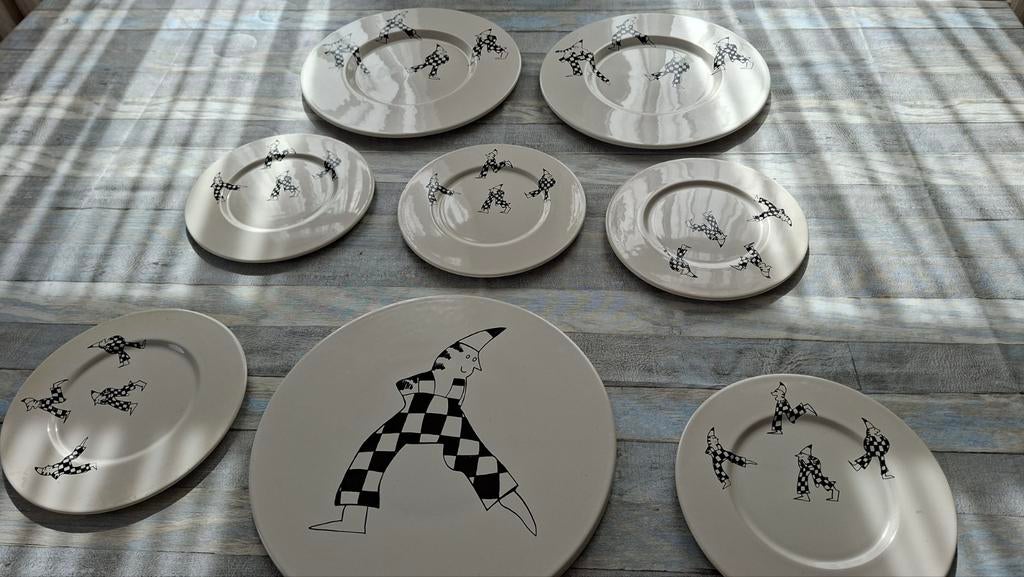 Gebak schalen en bordjes Birgit Stigter ontwerp Ikea 1999, Huis en Inrichting, Keuken | Servies, Ophalen of Verzenden, Nieuw, Overige stijlen