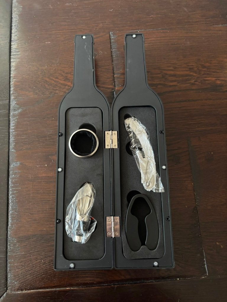 Wine accessories, Ophalen of Verzenden, Nieuw, Zwart, Overige merken