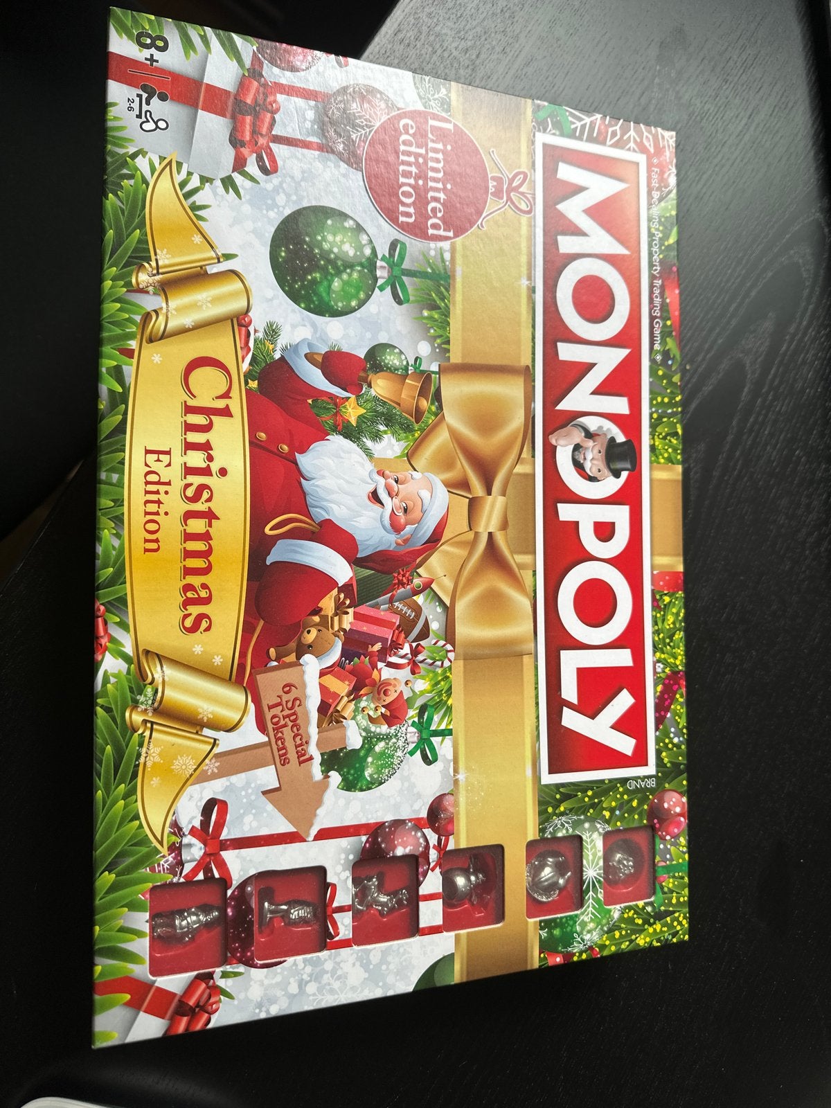 Monopoly Christmas Edition - Limited Edition Bordspel, Vijf spelers of meer, Ophalen, Zo goed als nieuw