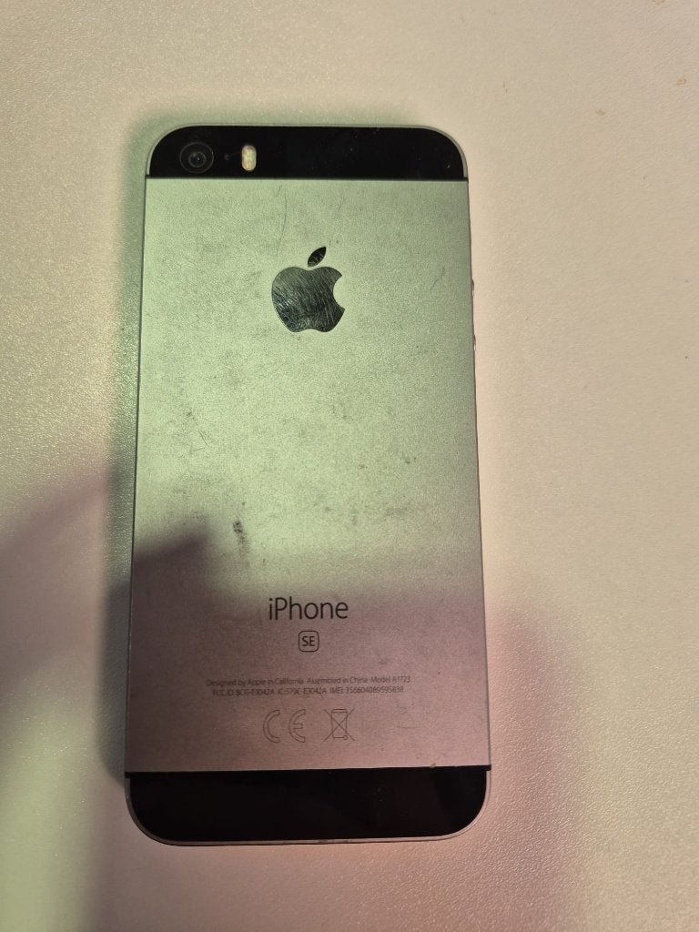 iPhone SE (Model A1723), Gebruikt, Zwart, IPhone SE (2016), Ophalen of Verzenden